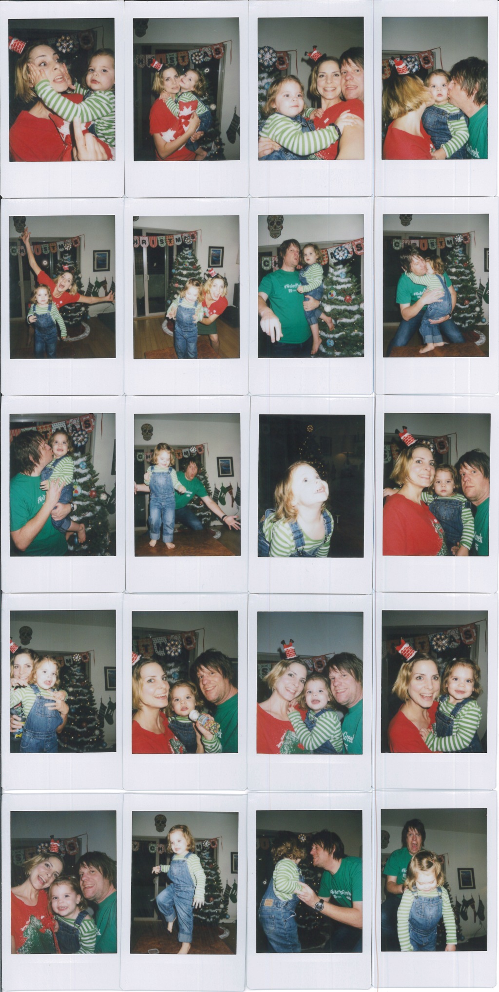 2014 Christmas Polaroids